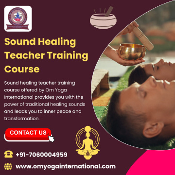 Sound Healing Teacher Training Course | Online RYT Level Yoga courses
