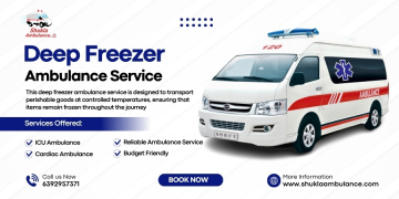 Deep Freezer Ambulance Services Lucknow