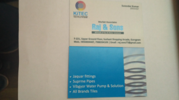 Raj & Sons-Kitec Composite Pex Pipe Dealer In Gurgaon