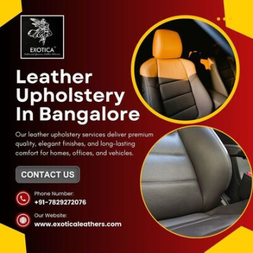 Leather Upholstery In Bangalore