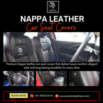 Nappa Leather Car Seat Covers In Bangalore | Faux Leather Car Seat Covers In Bangalore