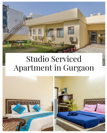 Studio Service Apartment in Gurgaon for Flexible Stays