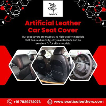 Artificial Leather Car Seat Cover | Genuine Leather Car Seat Covers In Bangalore