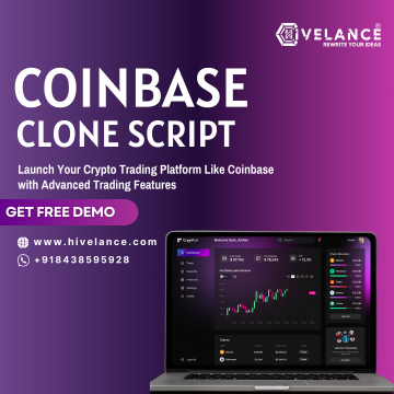 Coinbase Clone Script - Start Popular Exchange Like Coinbase with Hivelance