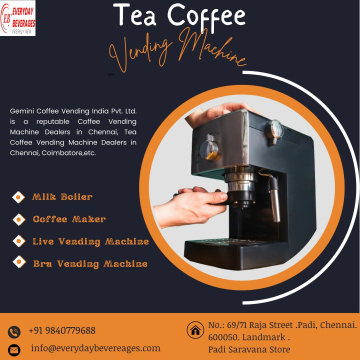 Bean to Cup Coffee Vending Machine Dealers in Chennai