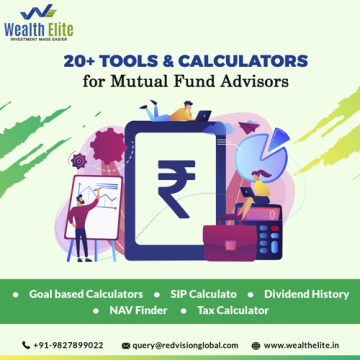 How can returns on investment be calculated using a Mutual Fund Software for Distributors?