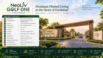 NeoLiv Golf One Faridabad | Premium Residential Plots
