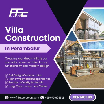Villa Construction in Perambalur | Home Construction in Perambalur