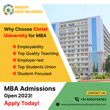 MBA Admission in Christ University | Christ University Admission
