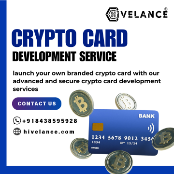 Get Top Crypto Card Development & Integration Service at Hivelance