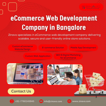 eCommerce Web Development Company in Bangalore | Zinavo