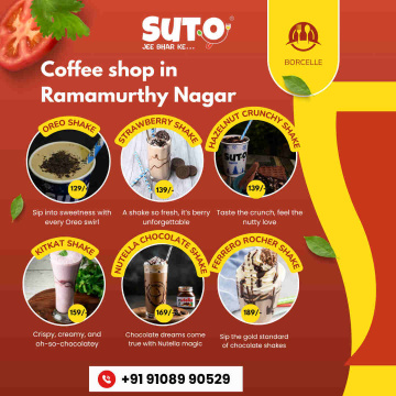 Coffee shop in Ramamurthy Nagar