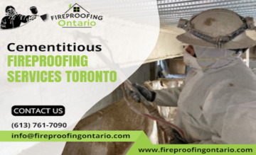 Cementitious fireproofing Services Toronto