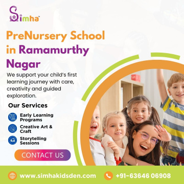 Simha Kidsden | PreNursery School in Ramamurthy Nagar