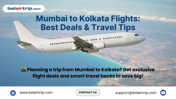 Mumbai to Kolkata Flights – Compare Fares, Save Big | Belairtrip