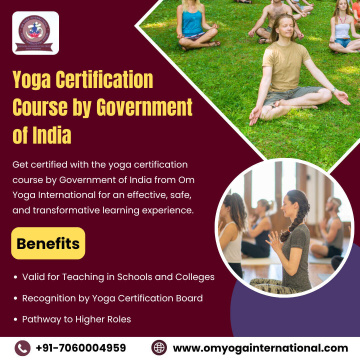Yoga Certification Course by Government of India | Ministry of Ayush Yoga Courses Online
