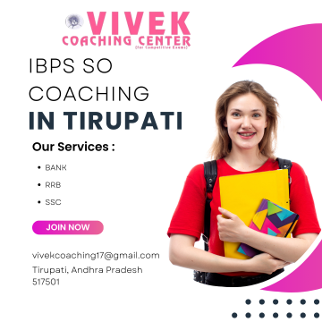 IBPS SO Coaching in Tirupati