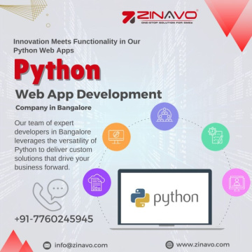 Python web app development company in Bangalore