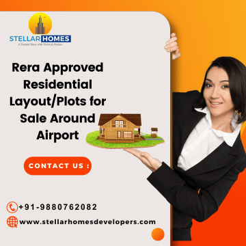 Rera Approved Residential Layout/Plots for Sale Around Airport