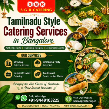 Tamilnadu Style Catering Services in Bangalore