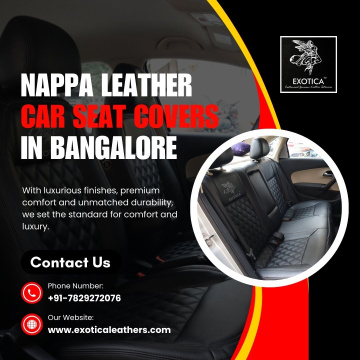 Nappa Leather Car Seat Covers In Bangalore | Genuine Leather Car Seat Covers