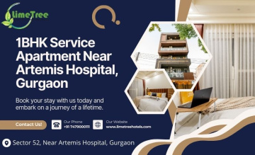 Premium 1BHK Service Apartment Near Medanta Hospital Gurgaon