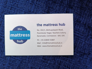 The Mattress Hub -Karamadai | Deals in Peps, Duroflex, Kurlon