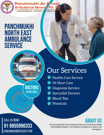 Panchmukhi North East Ambulance Service in Mokokchung with Advanced Medical Equipment