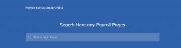 Payroll Status Check Online