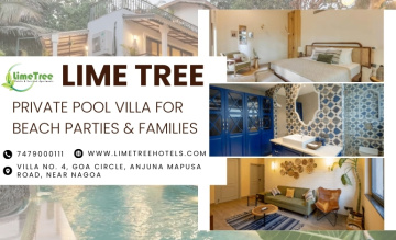 4BHK Beach Villa with Private Pool for Scenic Stays