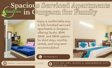 Fully Furnished Serviced Apartments Near Hospitals in Gurgaon