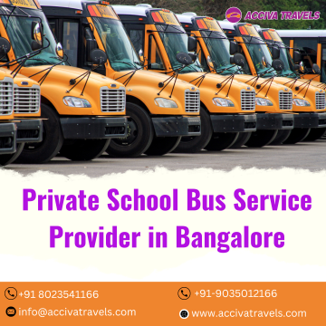 Private School Bus Service Provider in Bangalore