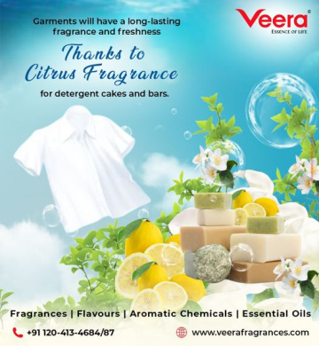 Detergent Fragrance Manufacturer - Veera Fragrances