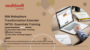 IBM Websphere Transformation Extender (WTX)- Essentials Online Training