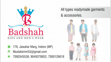 Badshah Kids & Men's Wear