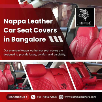 Nappa Leather Car Seat Covers in Bangalore | Artificial leather Car Seat Cover