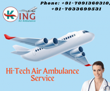 King Air Ambulance from Ranchi Avail with Mandatory Medicines