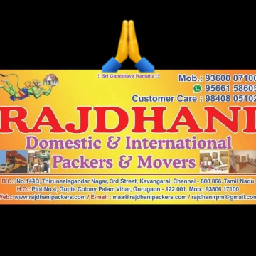 Rajdhani packers and movers
