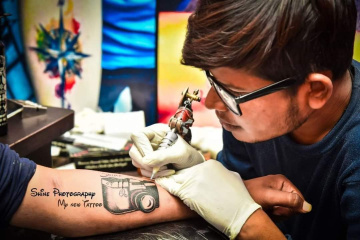 One touch tattoo studio indore