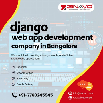 Django web app development company in Bangalore | Zinavo