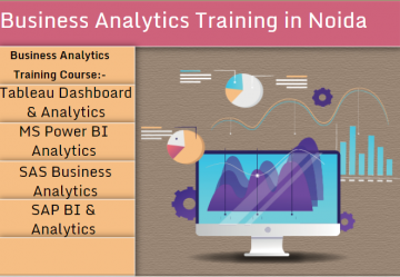 Business Analyst Course in Noida, Ghaziabad, SLA Analytics Classes, Tableau, Power BI Training Certification,