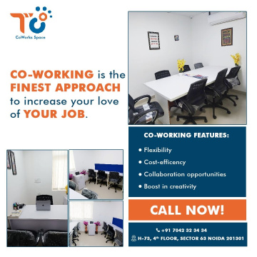 TC Coworks Space 24/7 Access Offices in Noida - Discover the joy of coworking