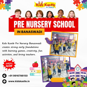 Pre Nursery School in Banaswadi | Kids Kastle