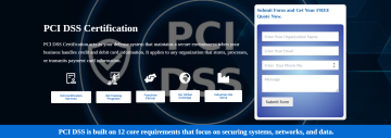 PCI DSS Certification