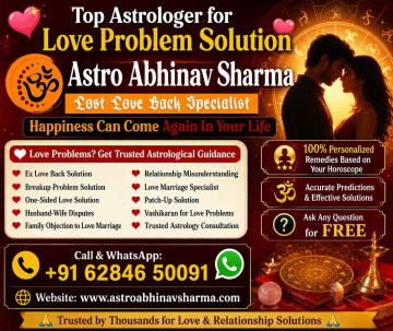 Top Astrologer For Love Problem Solution | Free Expert Advice