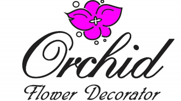 Orchid flower decor