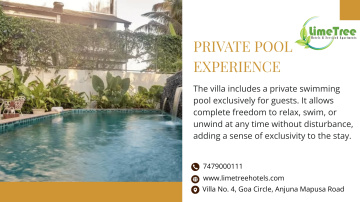 Private Pool Villa for a Serene Goa Holiday Retreat