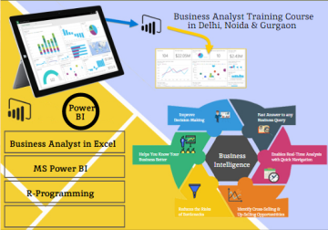 TCS Business Analyst Training Course in Delhi, 110024 [100% Job, Update New MNC Skills in '24] 2024 Microsoft Power BI Certification Institute in Gurgaon, 