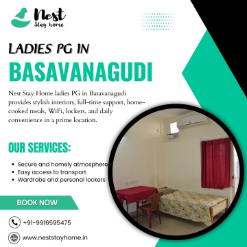 Ladies PG in Basavanagudi | Girls PG in Basavanagudi