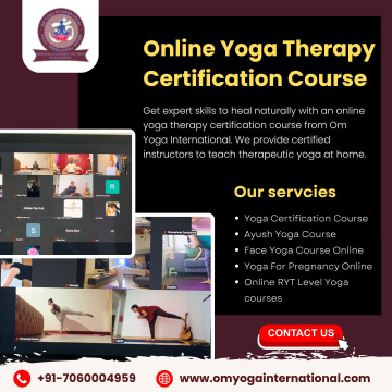 Om Yoga International in Rishikesh, India | Online Yoga Therapy Certification Course